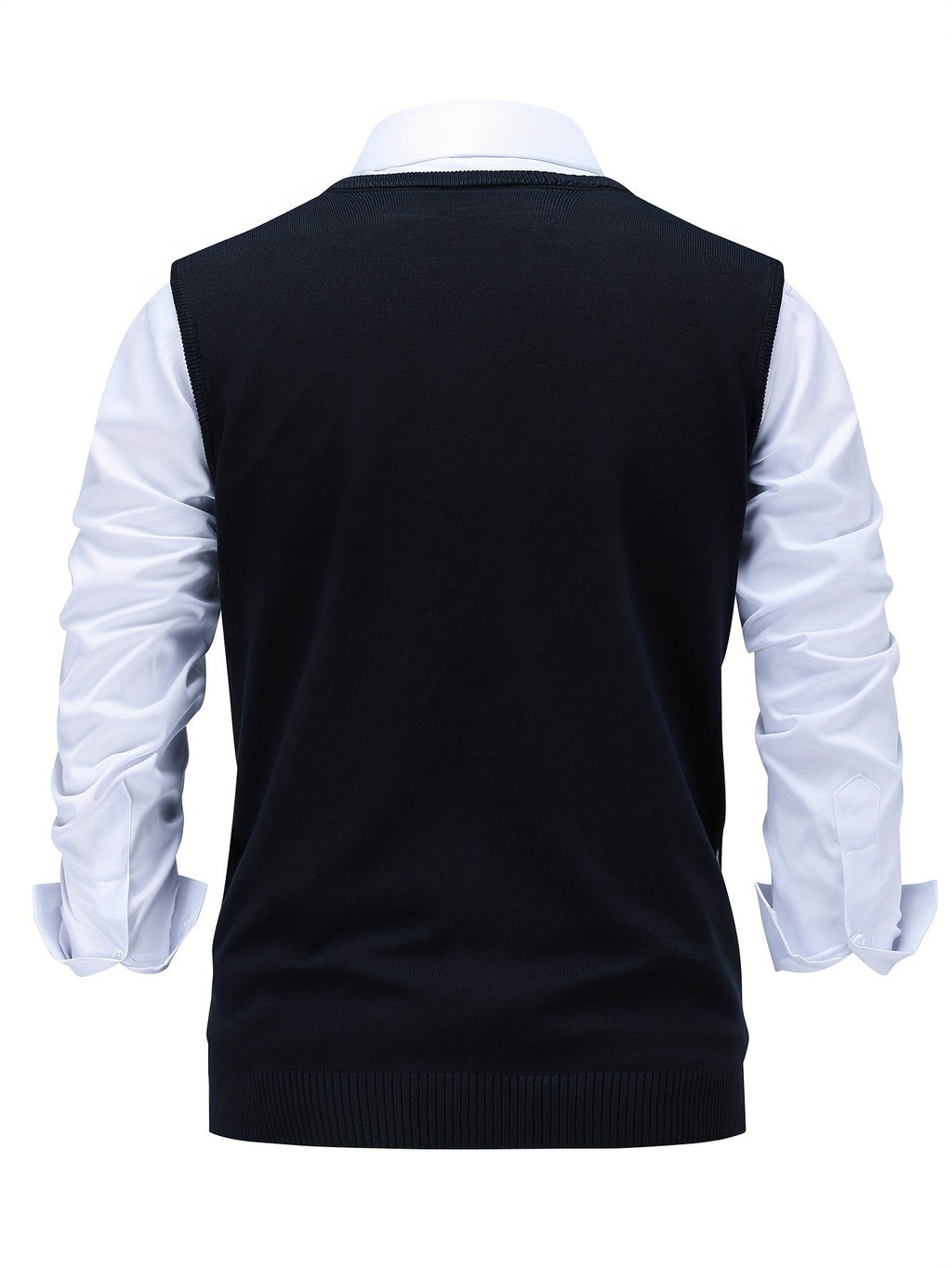 Men’s Stylish Argyle Sweater Vest