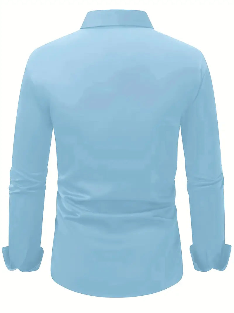 Men's Slim Fit Dress Shirt