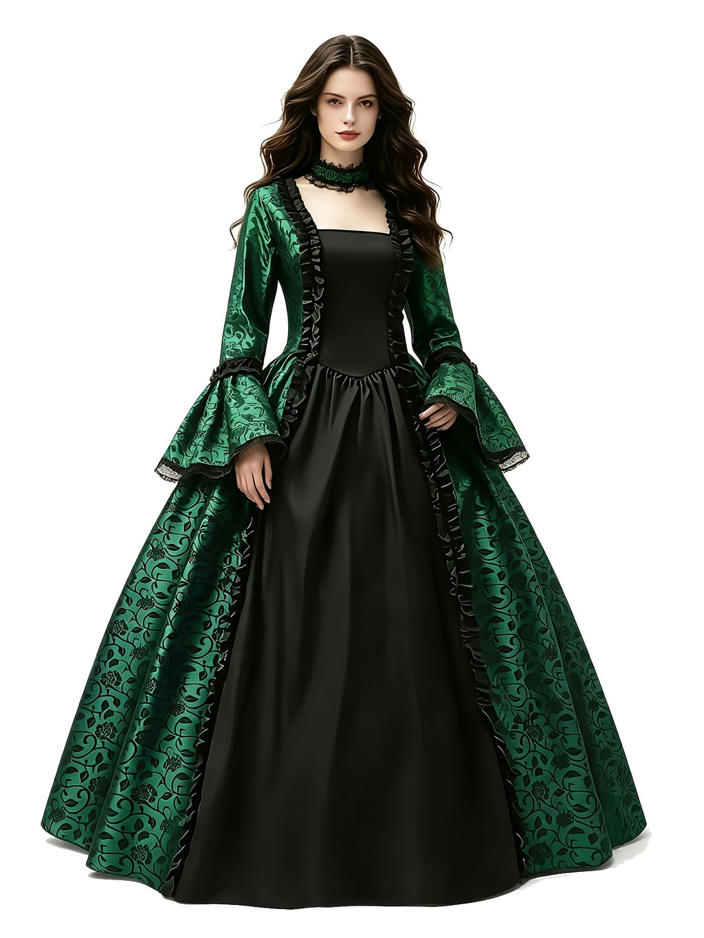 Women’s Halloween Gothic Vampire Costume Dress