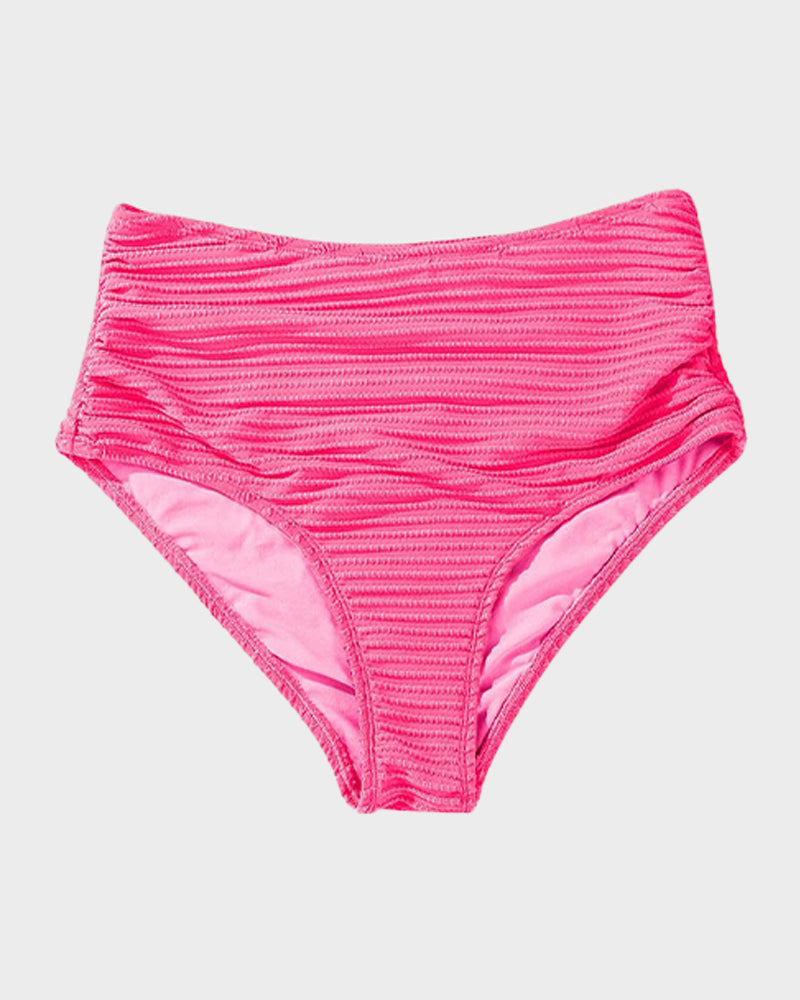 Women's Ribbed High Waist Bikini