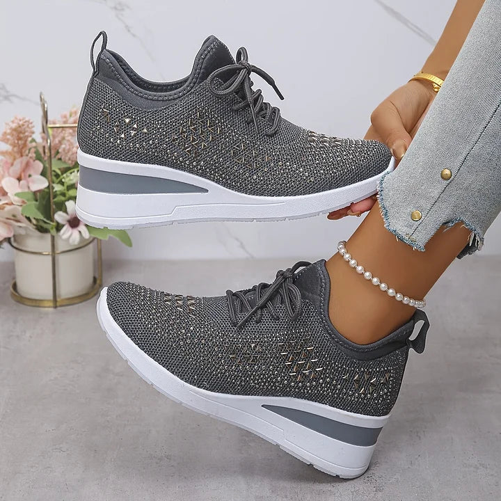 Women’s Embellished Wedge Sneakers