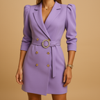 Women’s Double Breasted Blazer Mini Dress