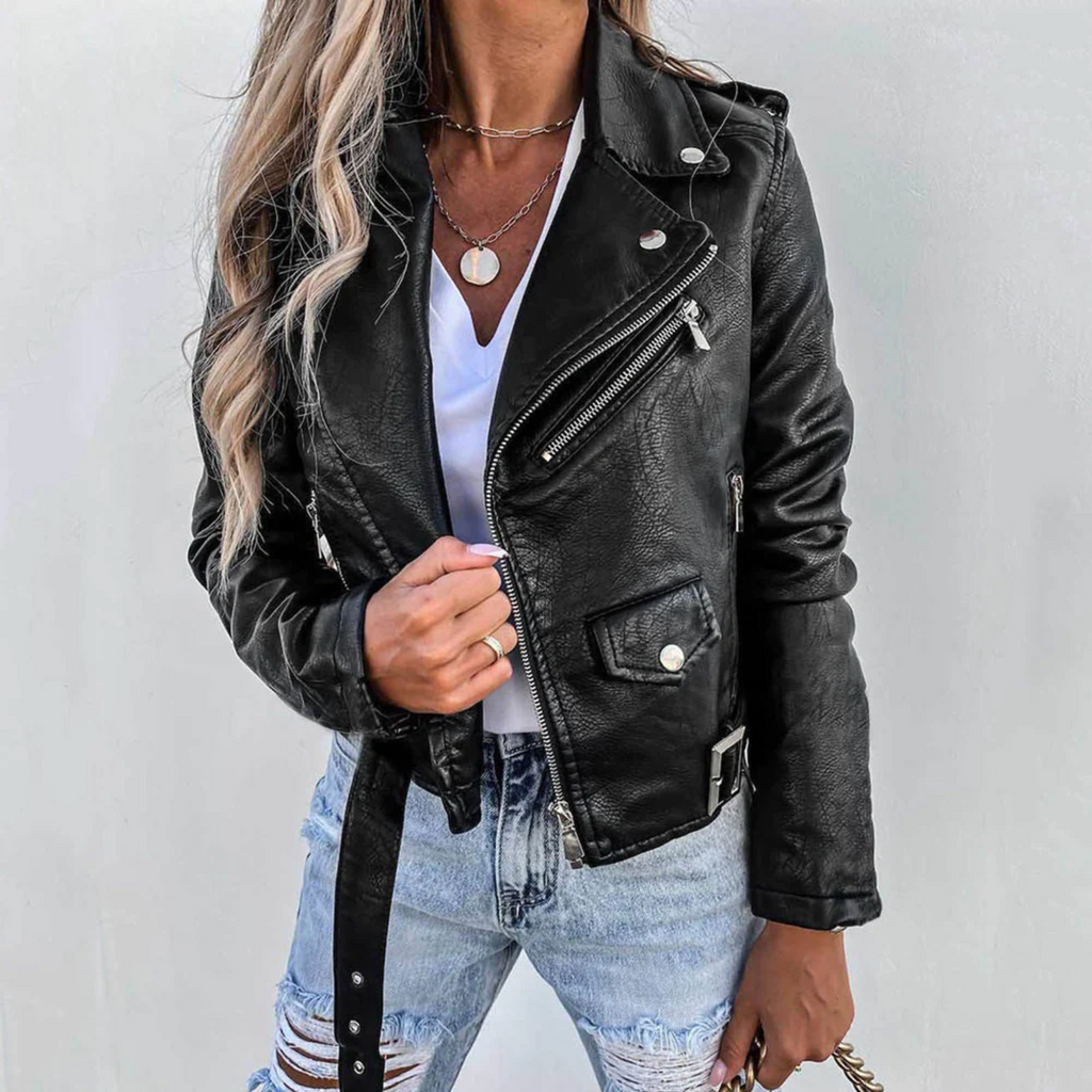 Women’s Short Moto Jacket