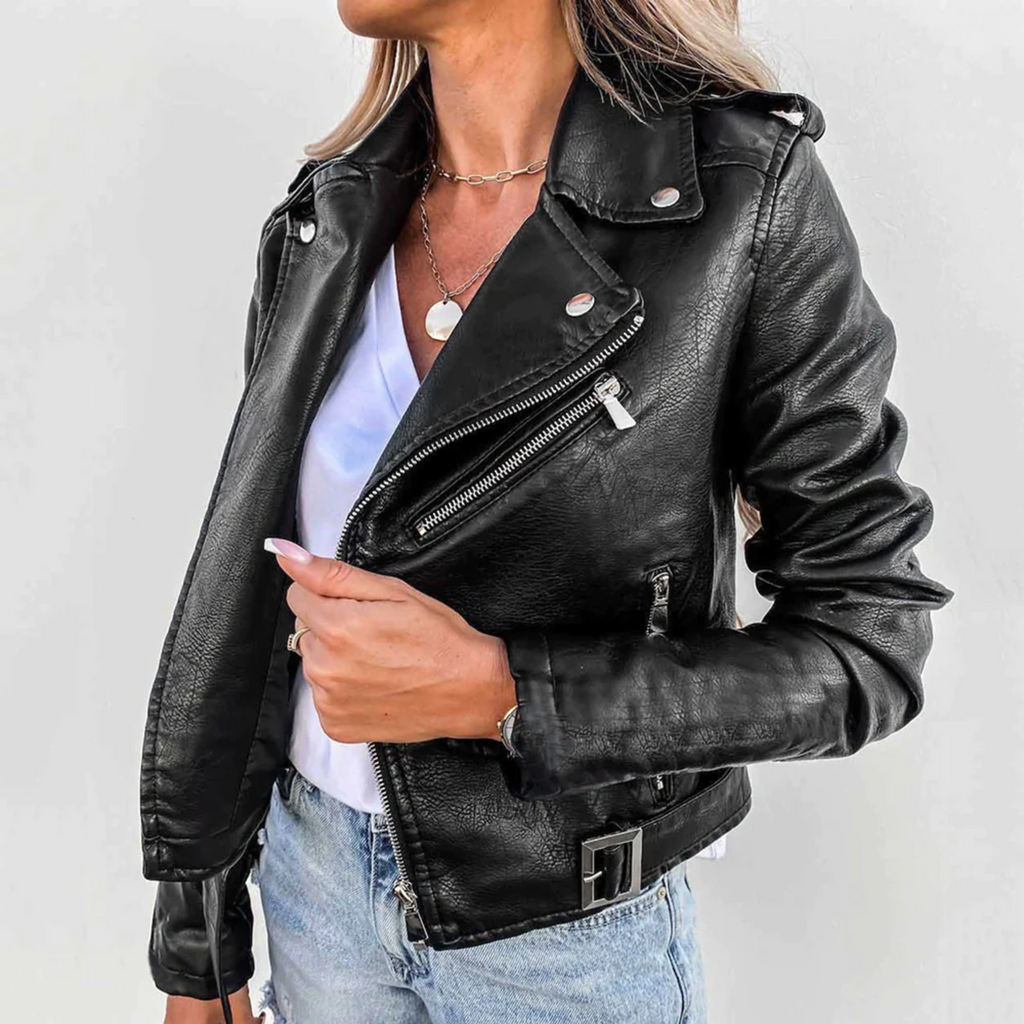 Women’s Short Moto Jacket