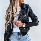 Women’s Short Moto Jacket