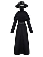 Women’s Halloween Plague Doctor Costume Set