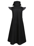 Men’s Halloween Vampire Costume with Long Cape