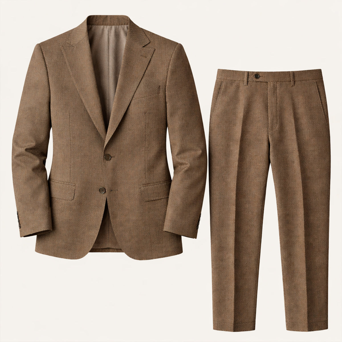 Men’s Two-Piece Suit with Tailored Blazer
