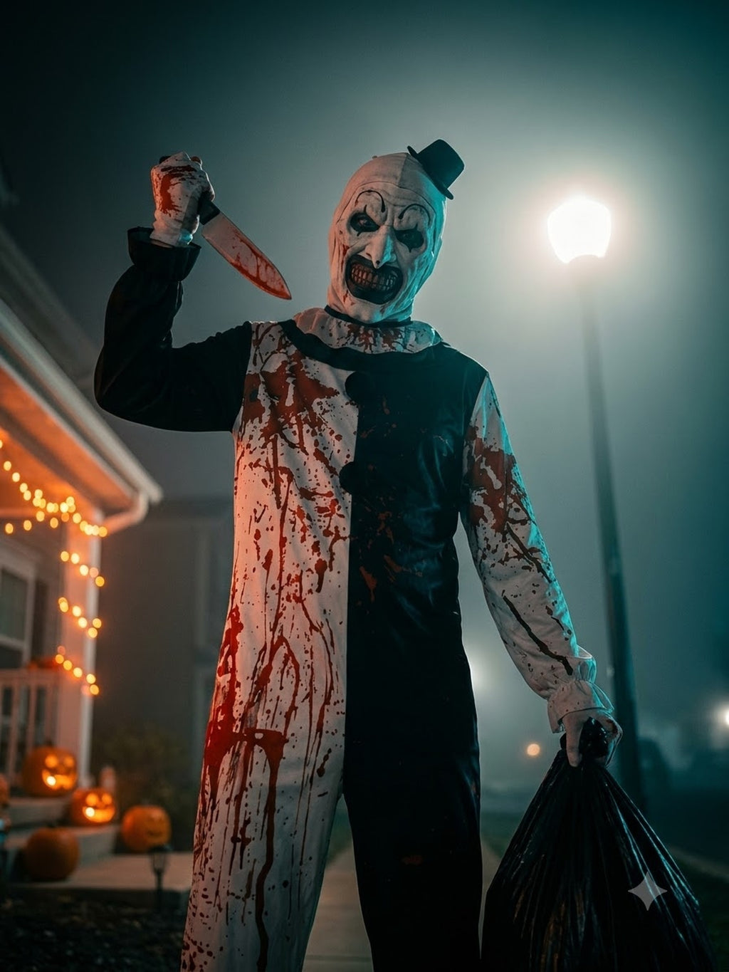 Men’s Halloween Horror Clown Costume