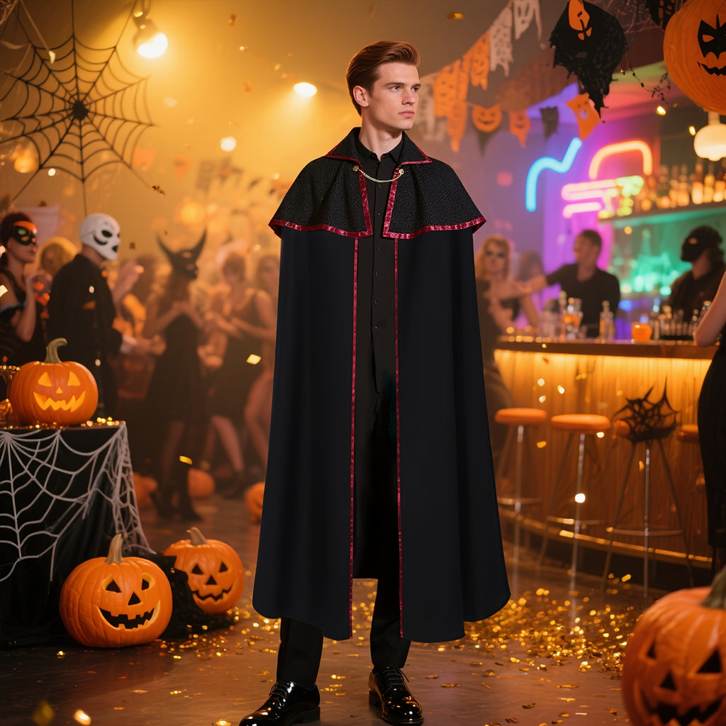 Men’s Halloween Vampire Costume Cape
