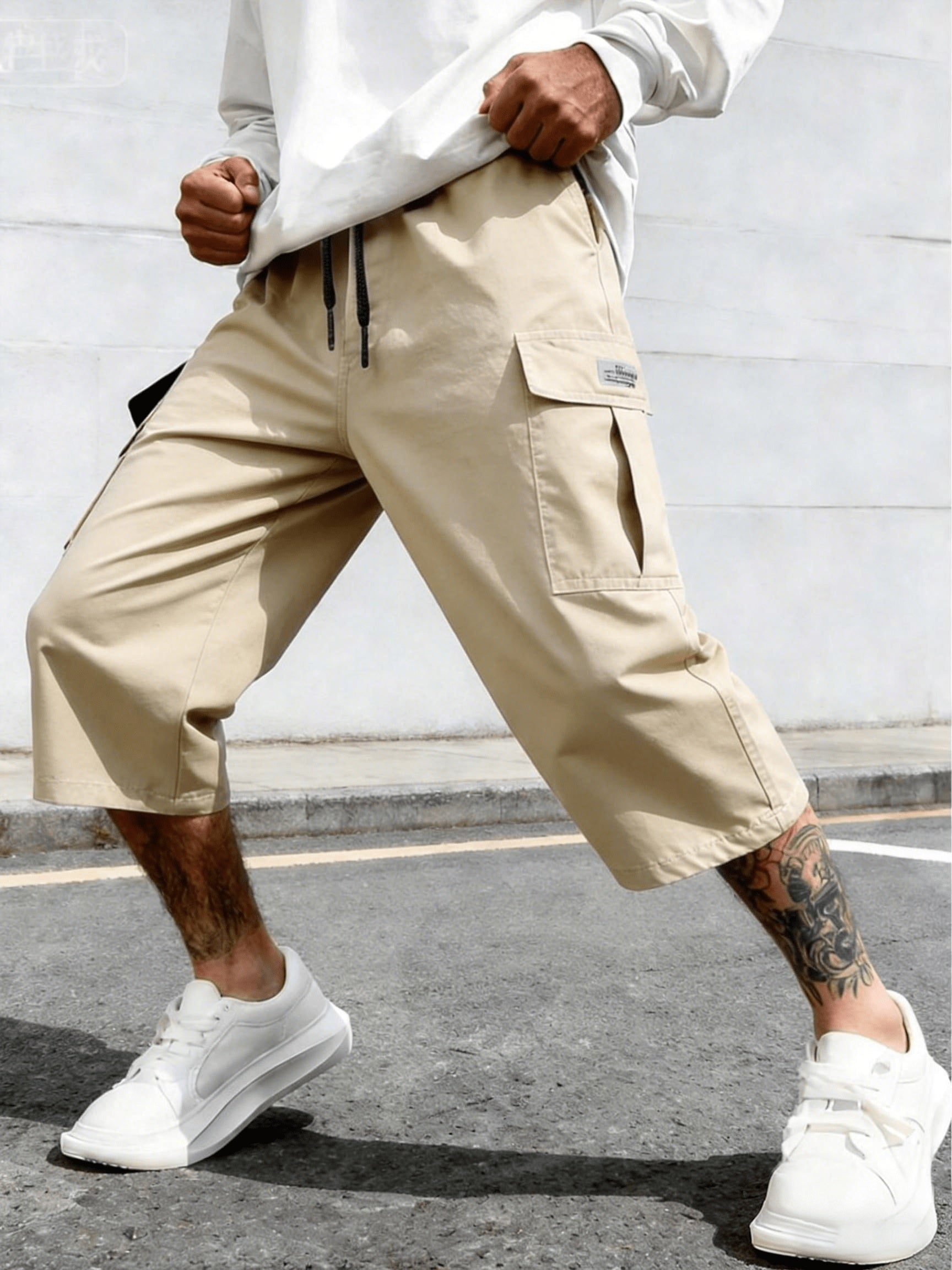 Men’s Relaxed Fit Cargo Utility Shorts