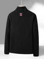 Men’s Full-Zip Stand Collar Jacket