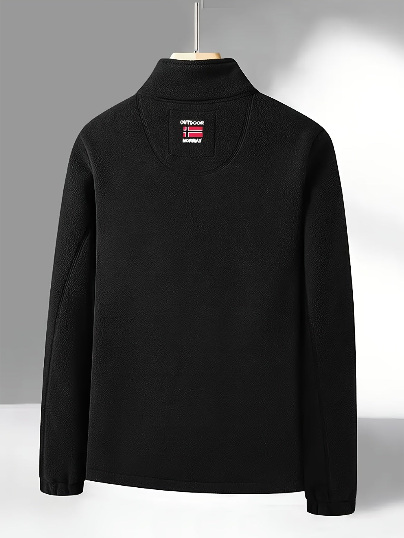 Men’s Full-Zip Stand Collar Jacket