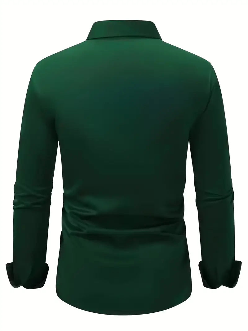 Men's Slim Fit Dress Shirt