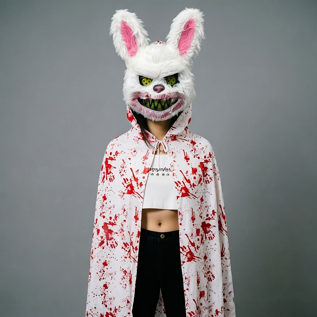 Unisex Halloween Horror Rabbit Costume