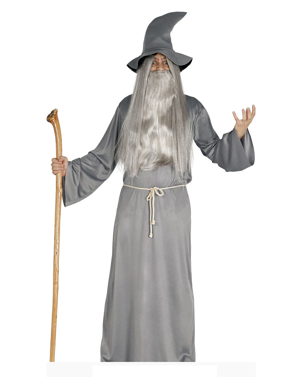 Men's Wizard Robe Costume With Bell Sleeves