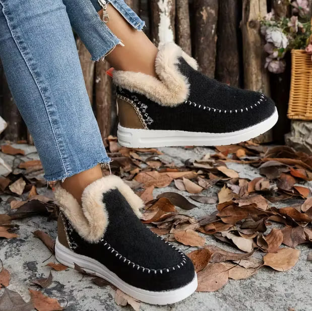 Women’s Stitched Slip-On Shoes