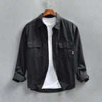 Men’s Casual Utility Button Shirt