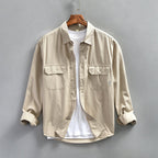 Men’s Casual Utility Button Shirt