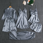 Women’s Satin Lace Pajama Set