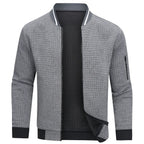 Men’s Textured Bomber Jacket