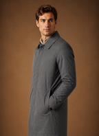 Men’s Longline Collared Jacket