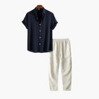 Men's Resort Shirt Pants Set