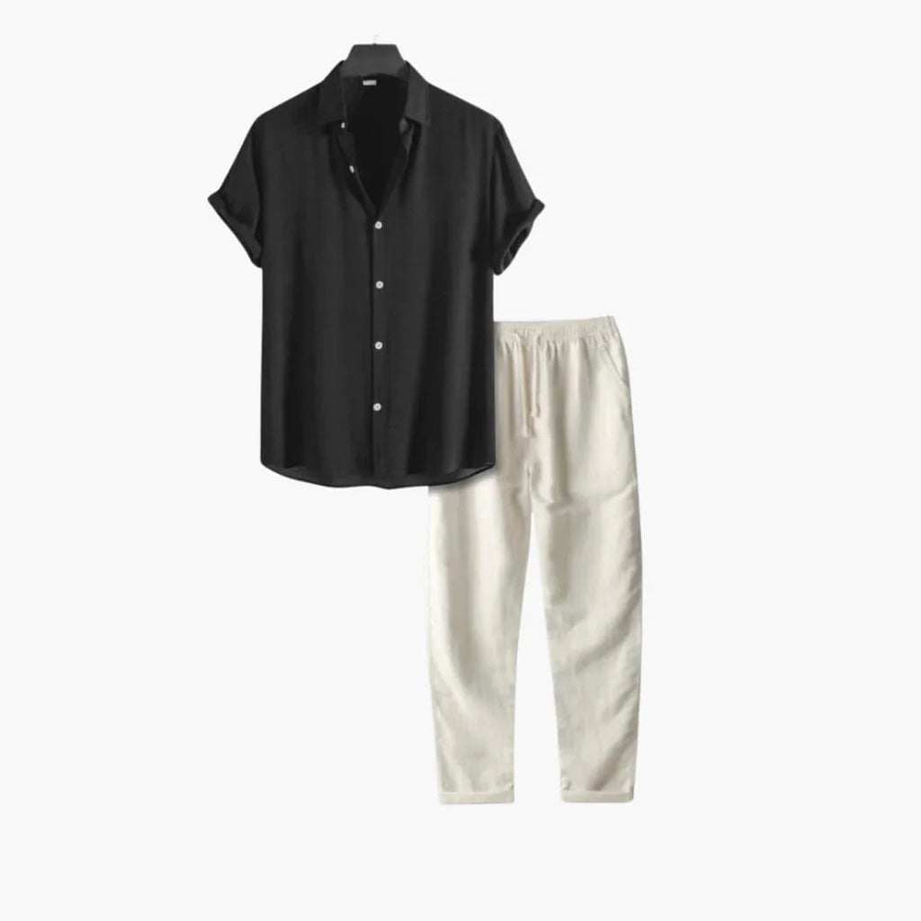 Men's Resort Shirt Pants Set