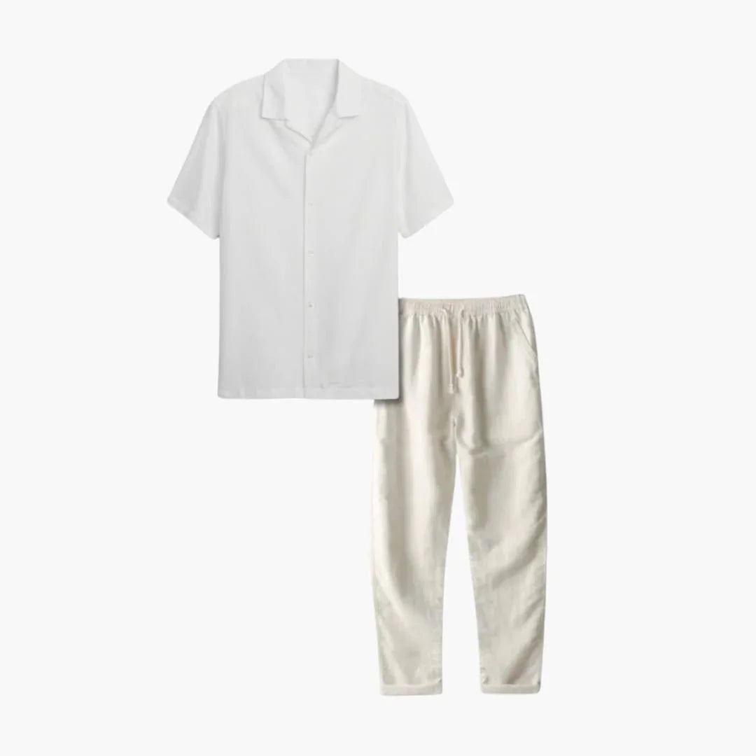 Men's Resort Shirt Pants Set