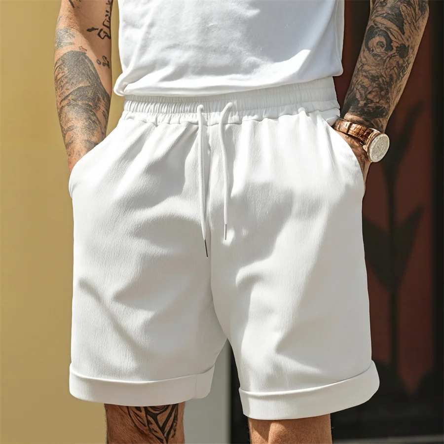 Men's Relaxed Fit Drawstring Shorts