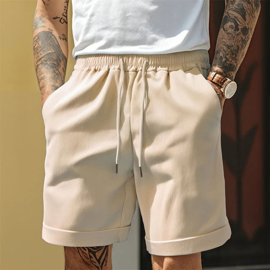 Men's Relaxed Fit Drawstring Shorts