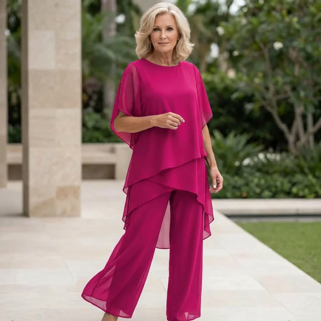 Women’s 2 Piece Wide Leg Pant Set