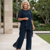 Women’s 2 Piece Wide Leg Pant Set