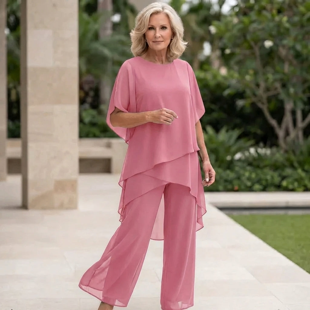 Women’s 2 Piece Wide Leg Pant Set
