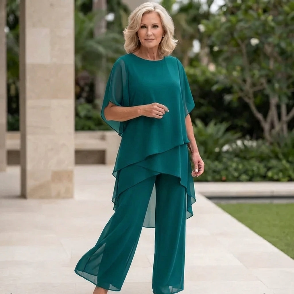 Women’s 2 Piece Wide Leg Pant Set