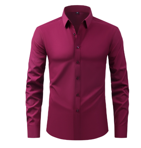 Men's Slim Fit Dress Shirt
