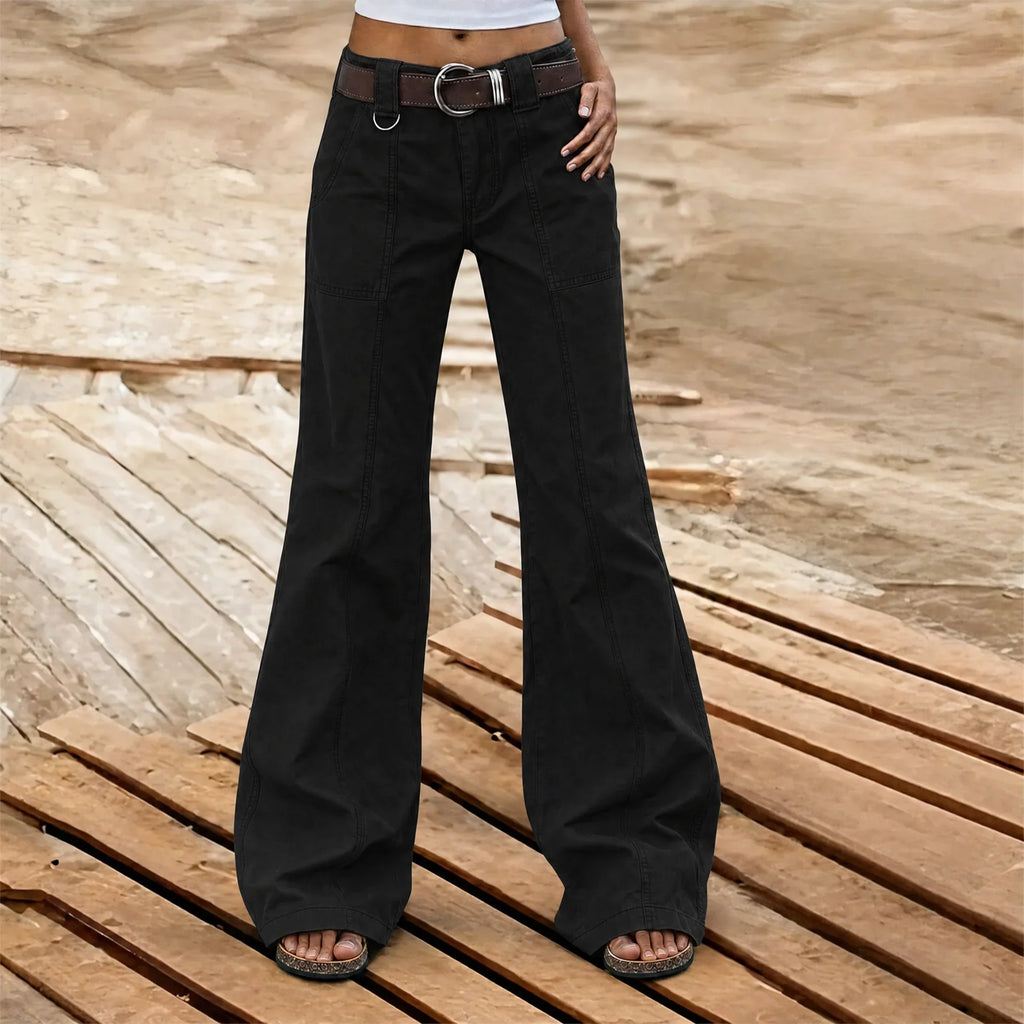 Women’s Wide Leg Seamed Pants