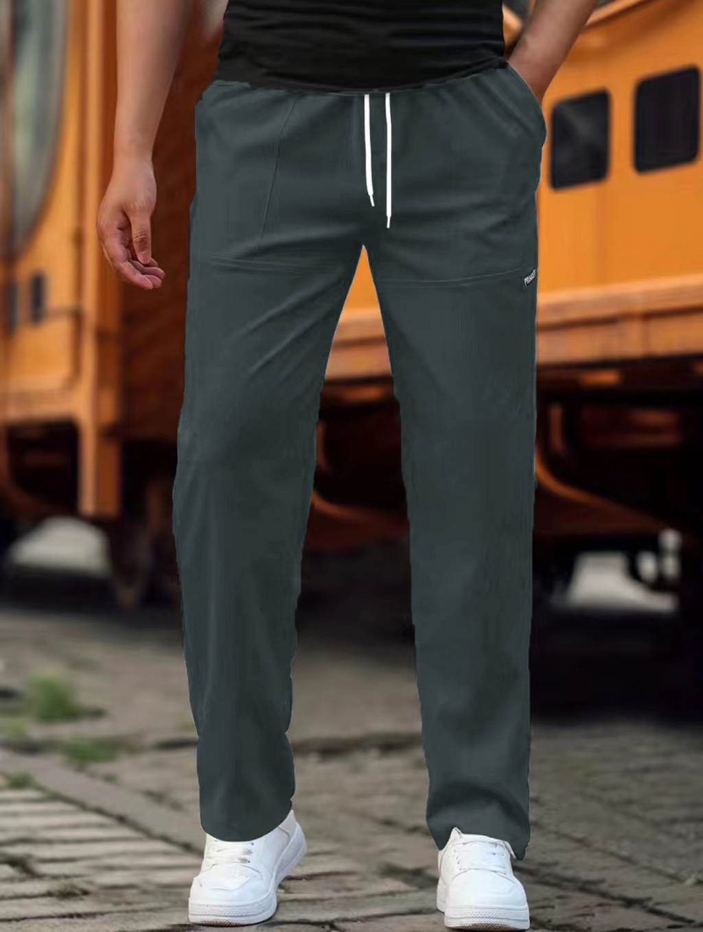 Men's Drawstring Casual Pants
