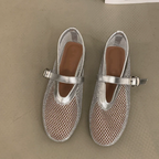 Women’s Mesh Mary Jane Flats