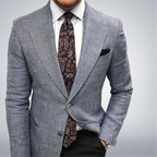 Men’s Textured Slim Fit Blazer