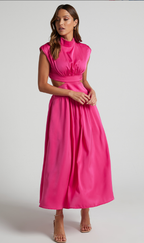 Women's Elegant Cut Out Maxi Dress