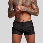 Men’s Short Swim Trunks with Zip Pockets