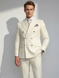 Men’s Double Breasted Tailored Suit