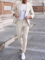 Men's Modern Slim Fit Suit