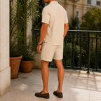 Men’s 2 Piece Short Sleeve Shirt Set