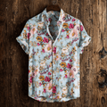 Men’s Short Sleeve Floral Shirt