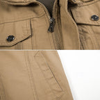 Men’s Utility Jacket with Flap Pockets