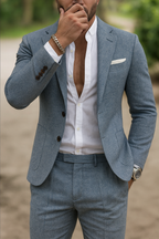 Men’s 2 Piece Single-Breasted Suit