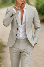 Men’s 2 Piece Single-Breasted Suit
