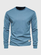 Men’s Crew-Neck Long-Sleeve T-Shirt